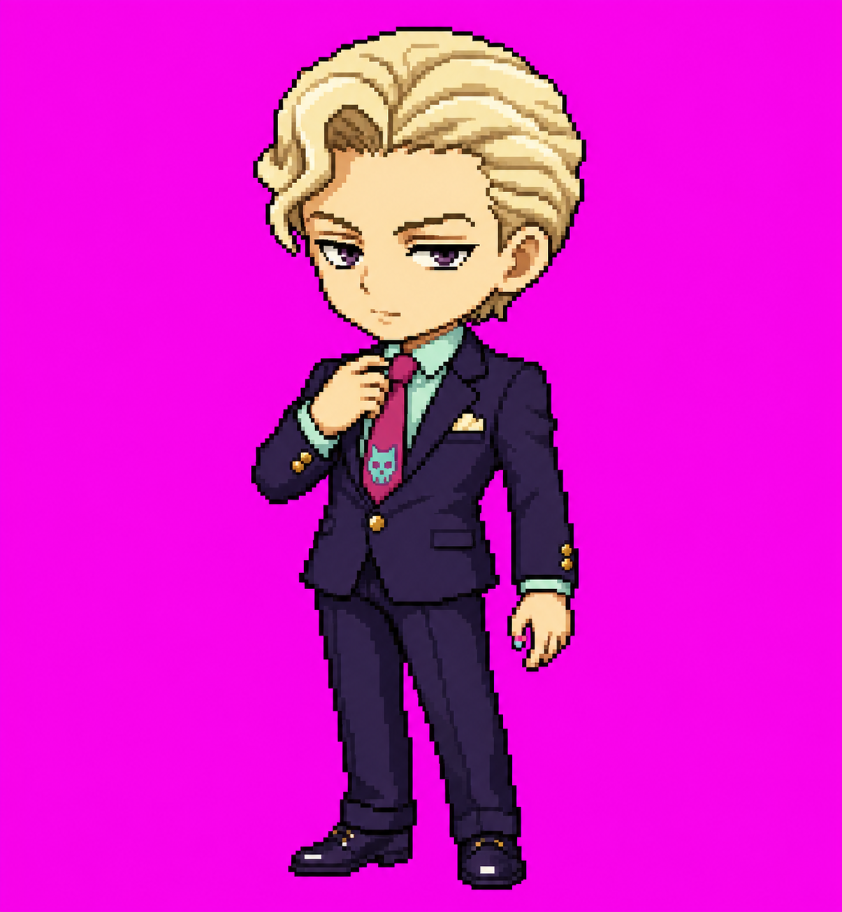 Yoshikage Kira pixel pet