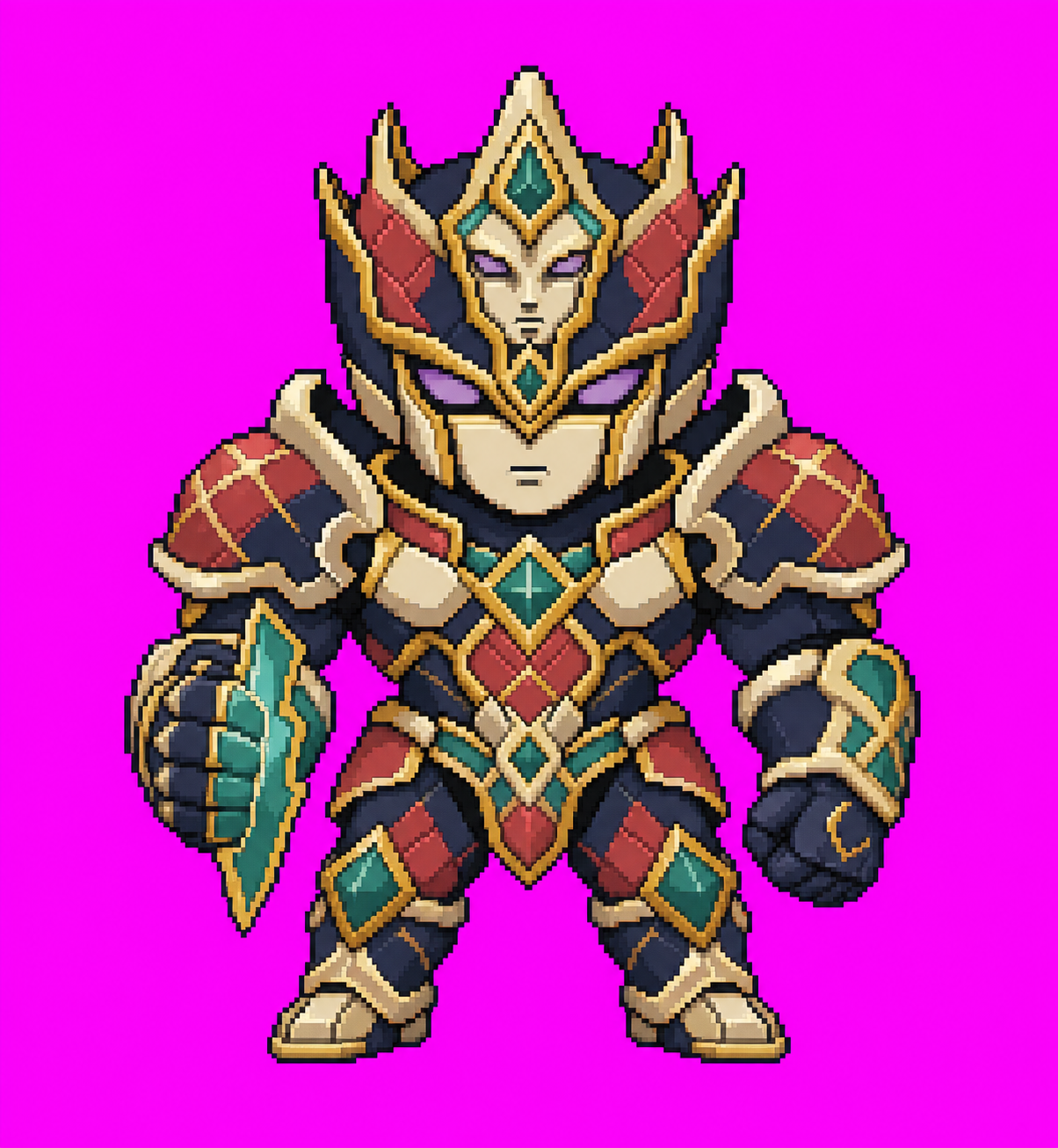 King Crimson pixel pet