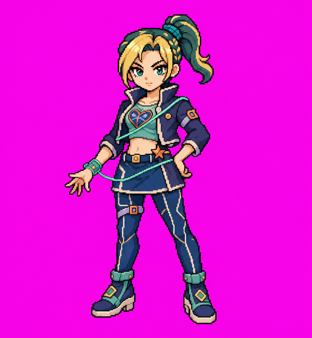 Jolyne Cujoh pixel pet